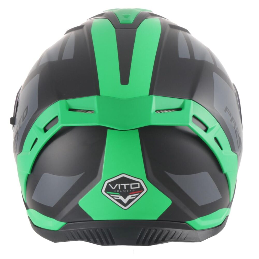 Alternative view of Helm Vito Presto integraal - Groen