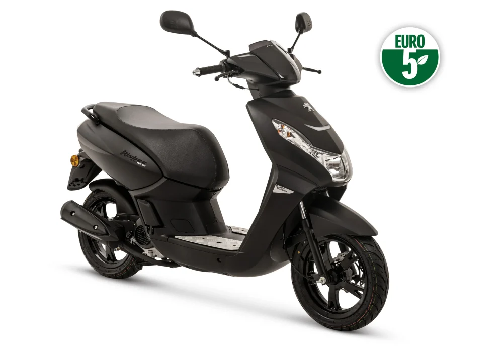 Peugeot Kisbee S Black Edition matte zwarte scooter