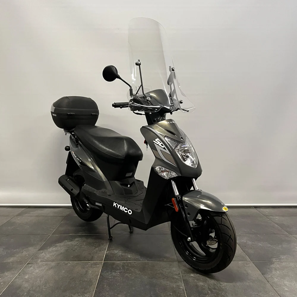 Tweedehands Kymco Agility FR 25 km/u grijs snorscooter