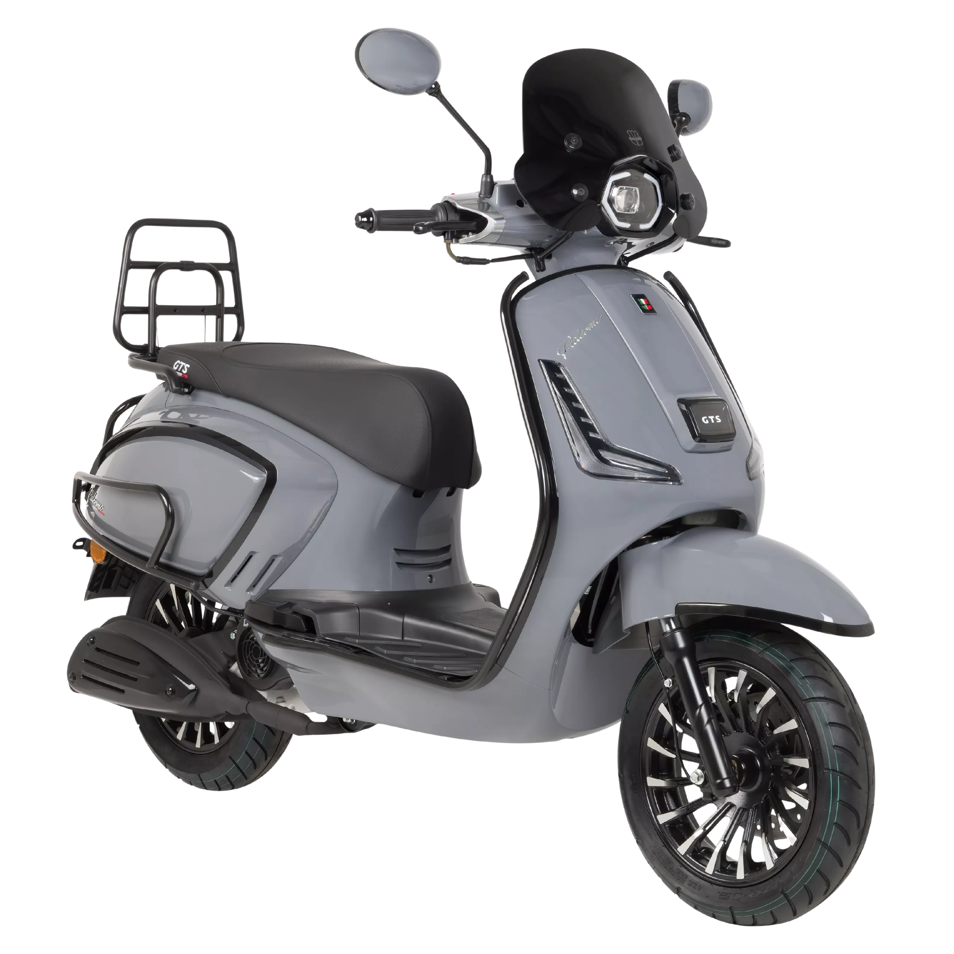 GTS Palermo scooter in Nardo grijs