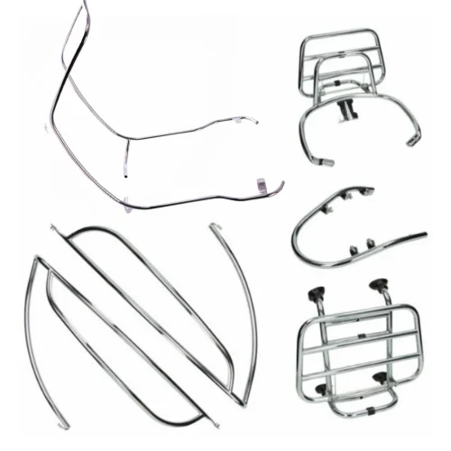 Valbeugelset 5-delig A-Plus Vespa Primavera/Sprint Chroom