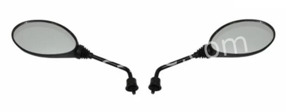 Spiegelset A-Plus voor Piaggio Zip zwart