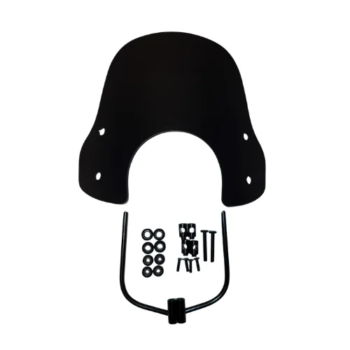 Windscherm A Plus Look A Like LX Laag Mat Zwart