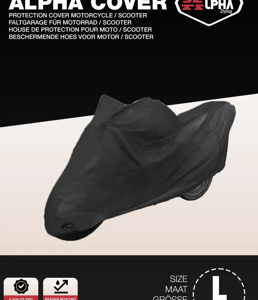 Scooterhoes Alpha Cover L 246x104x127cm