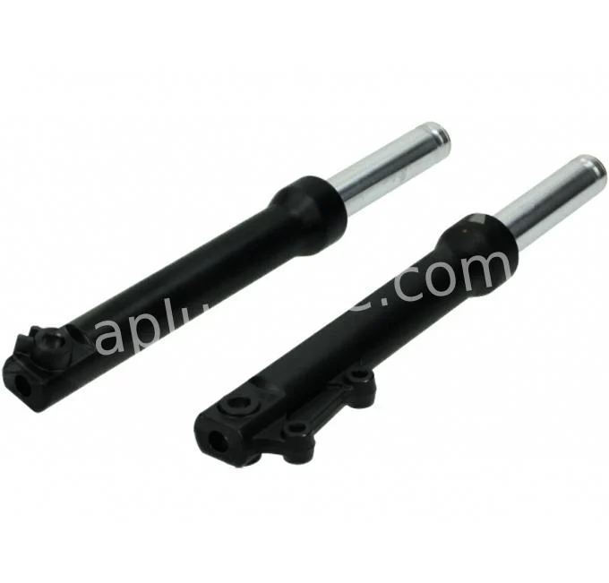 Voorvorkpoot set Aplus Look A Like LX/S glans zwart