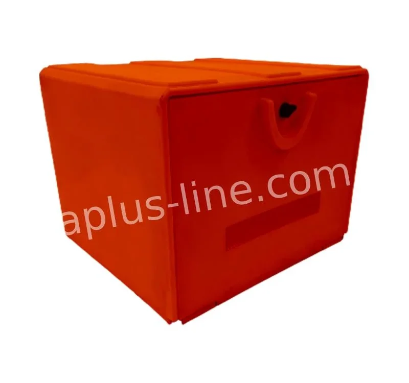 BEZORGKOFFER APLUS ORANJE 90 LITER DUBBEL GEISOLEERD (NETTO PRIJS)