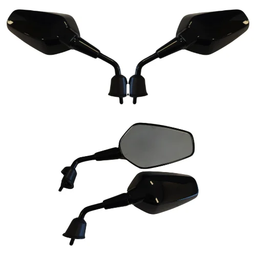 Spiegelset A-Plus Sport Vespa Sprint Glans Zwart