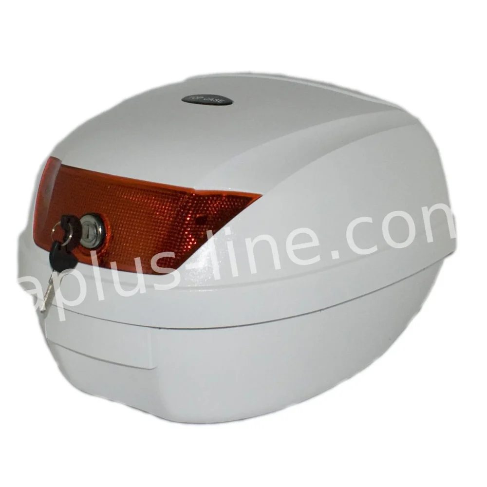 Topkoffer Glans Wit 29 Liter