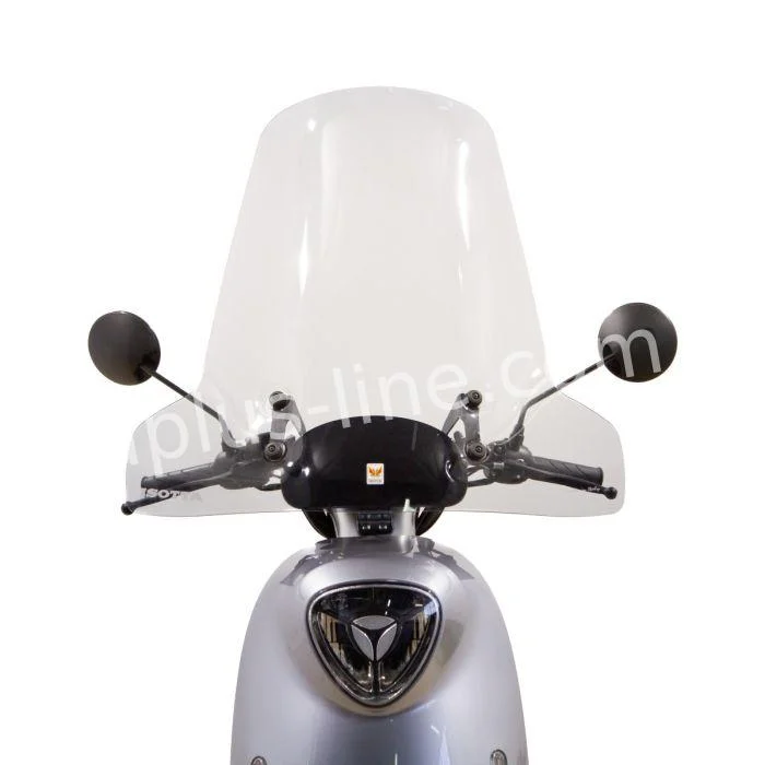 Windscherm Isotta Yadea M6 - Helder