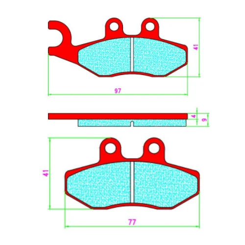 Remblokset Alpha Sprint, Primavera, Fly, Citystar, GTS, Lib