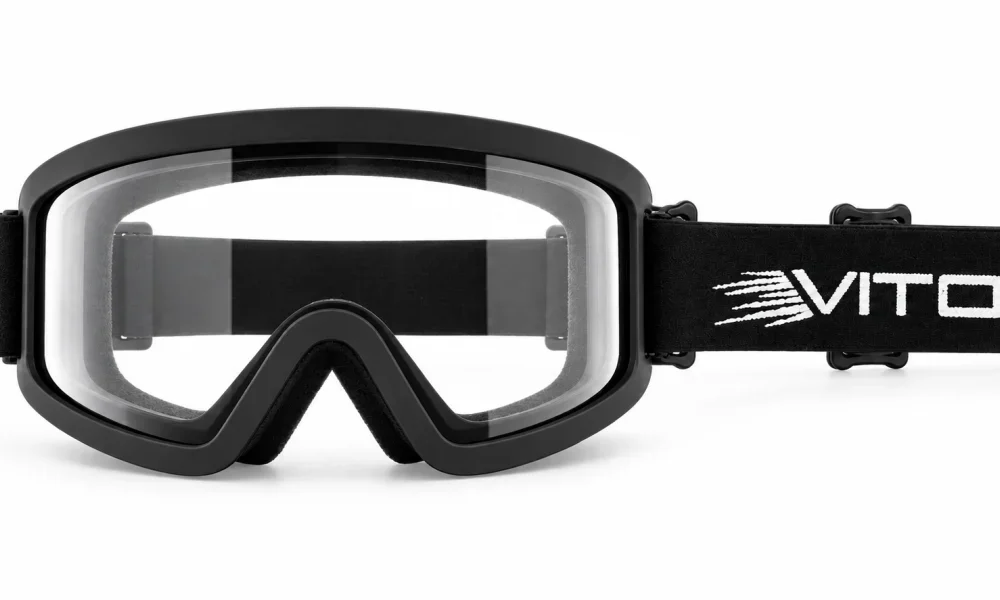 Vito Fury Crossbril Zwart - Clear Vizier