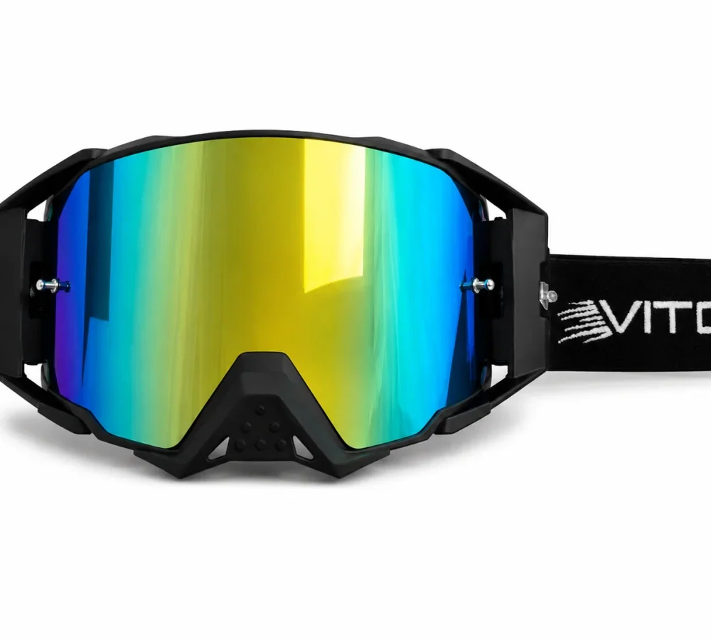 VITO TITAN CROSSBRIL ZWART - MAGNETISCH GOUD REVO VIZIER