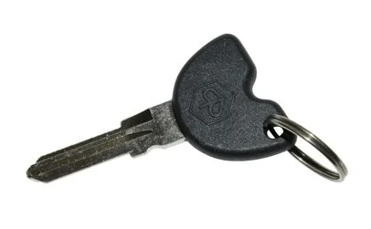 Piaggio contactsleutel blind lang 42mm origineel